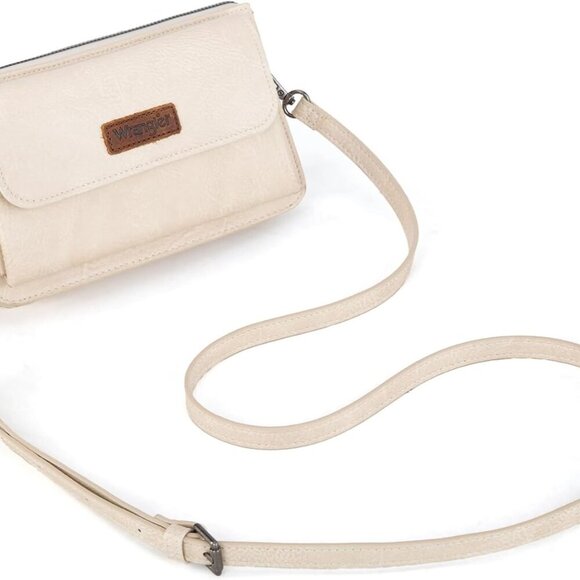 Wrangler RFID Crossbody Wallet Purse Vegan Leather Small Purses for Women with P - Picture 7 of 7